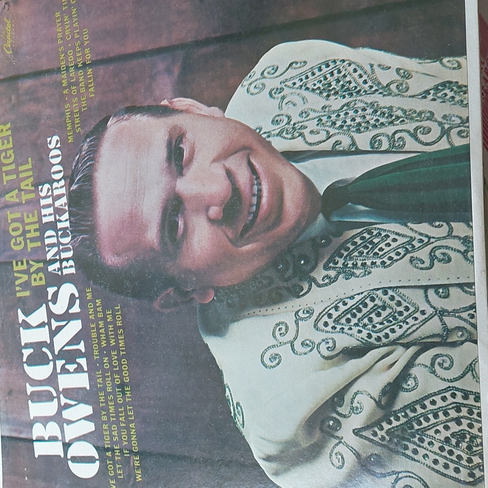 Buck Owens I've Got A Tiger By The Tail Vinyl Lp '65
